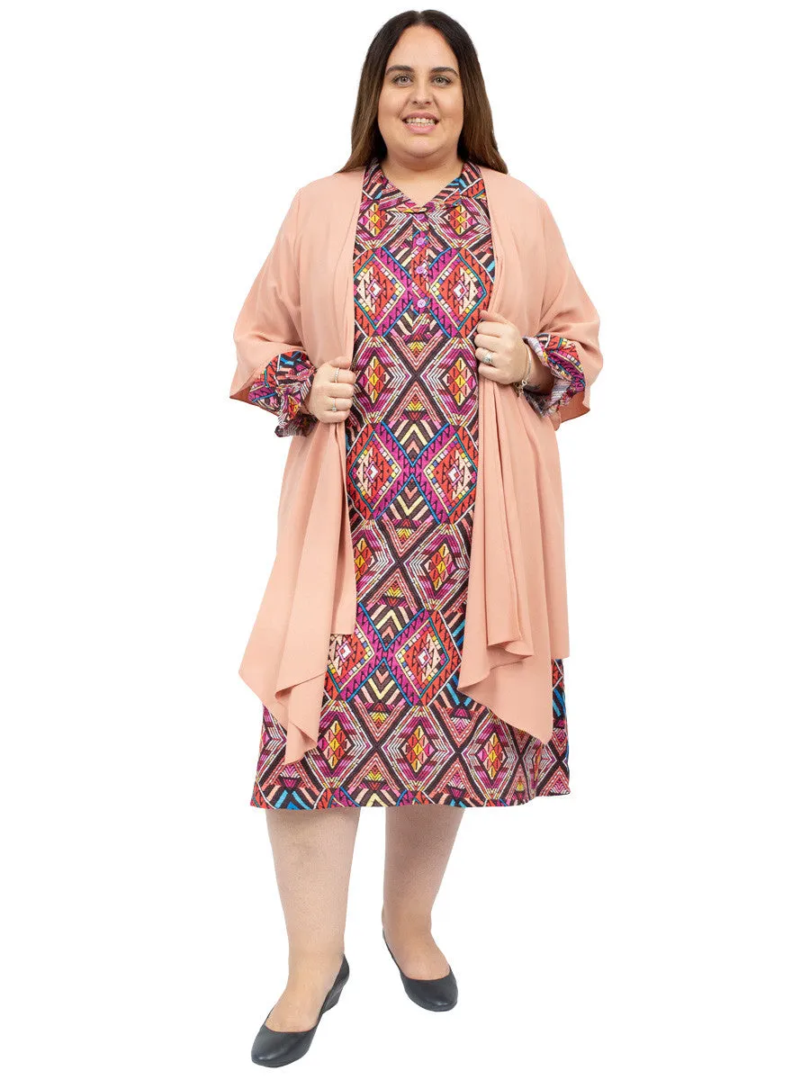 Hattie Shirt Dress - Print*