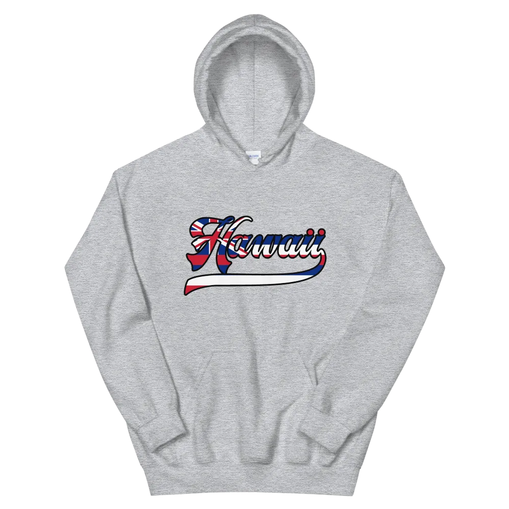 Hawaii 808 Union Jack - Flag Jersey with Black Border (front/back) *ADULT HOODIE*