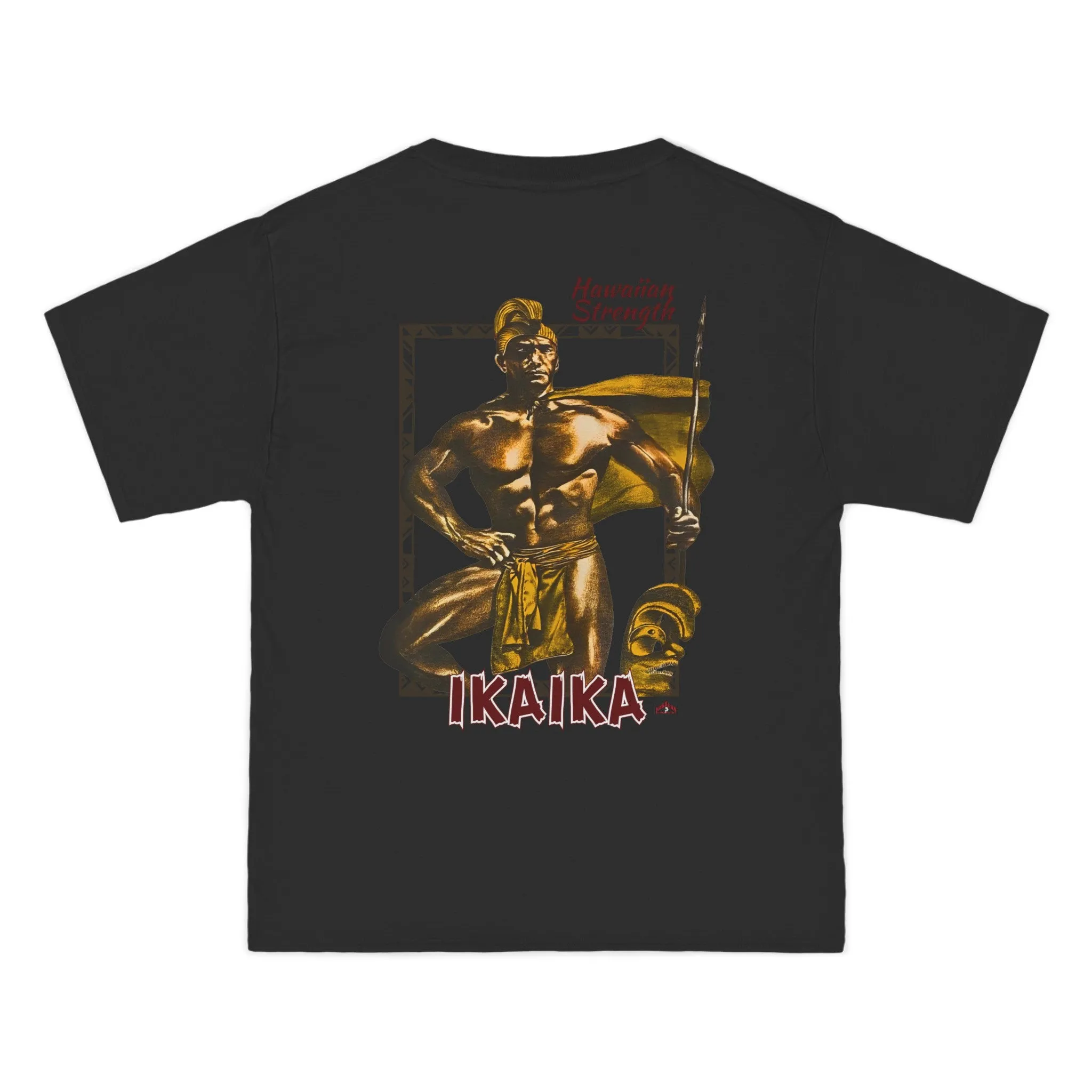 Hawaiian Strength Ikaika Hawaiian Strength Vintage Design 90s New Print Beefy-T®  Short-Sleeve T-Shirt