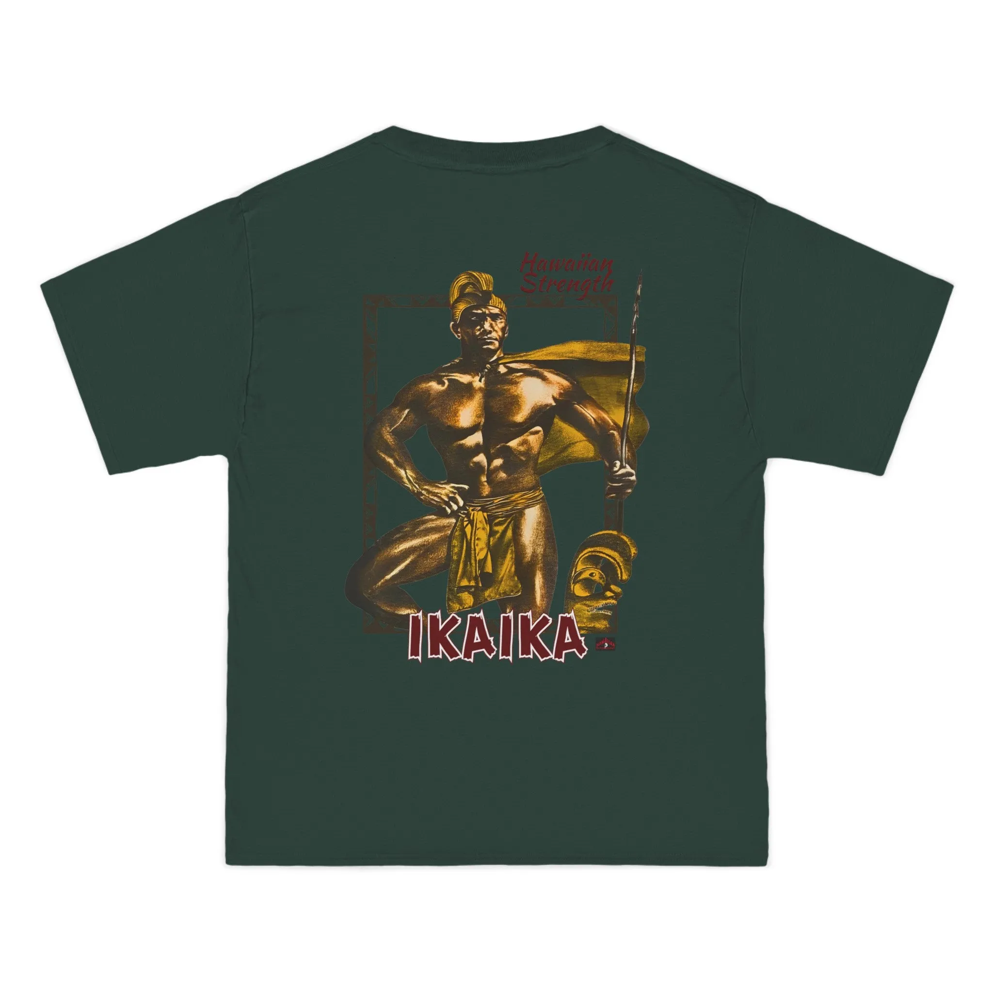 Hawaiian Strength Ikaika Hawaiian Strength Vintage Design 90s New Print Beefy-T®  Short-Sleeve T-Shirt