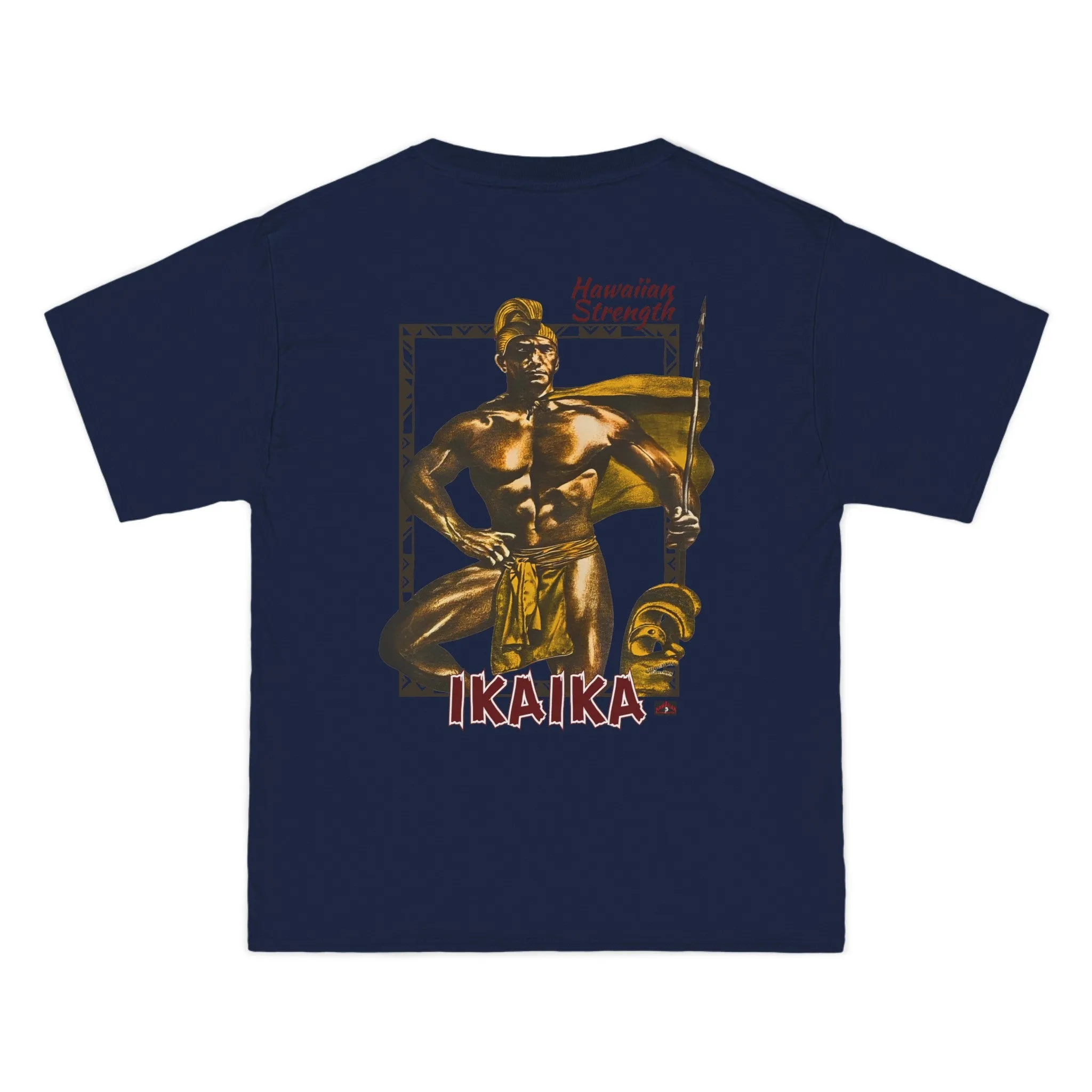Hawaiian Strength Ikaika Hawaiian Strength Vintage Design 90s New Print Beefy-T®  Short-Sleeve T-Shirt