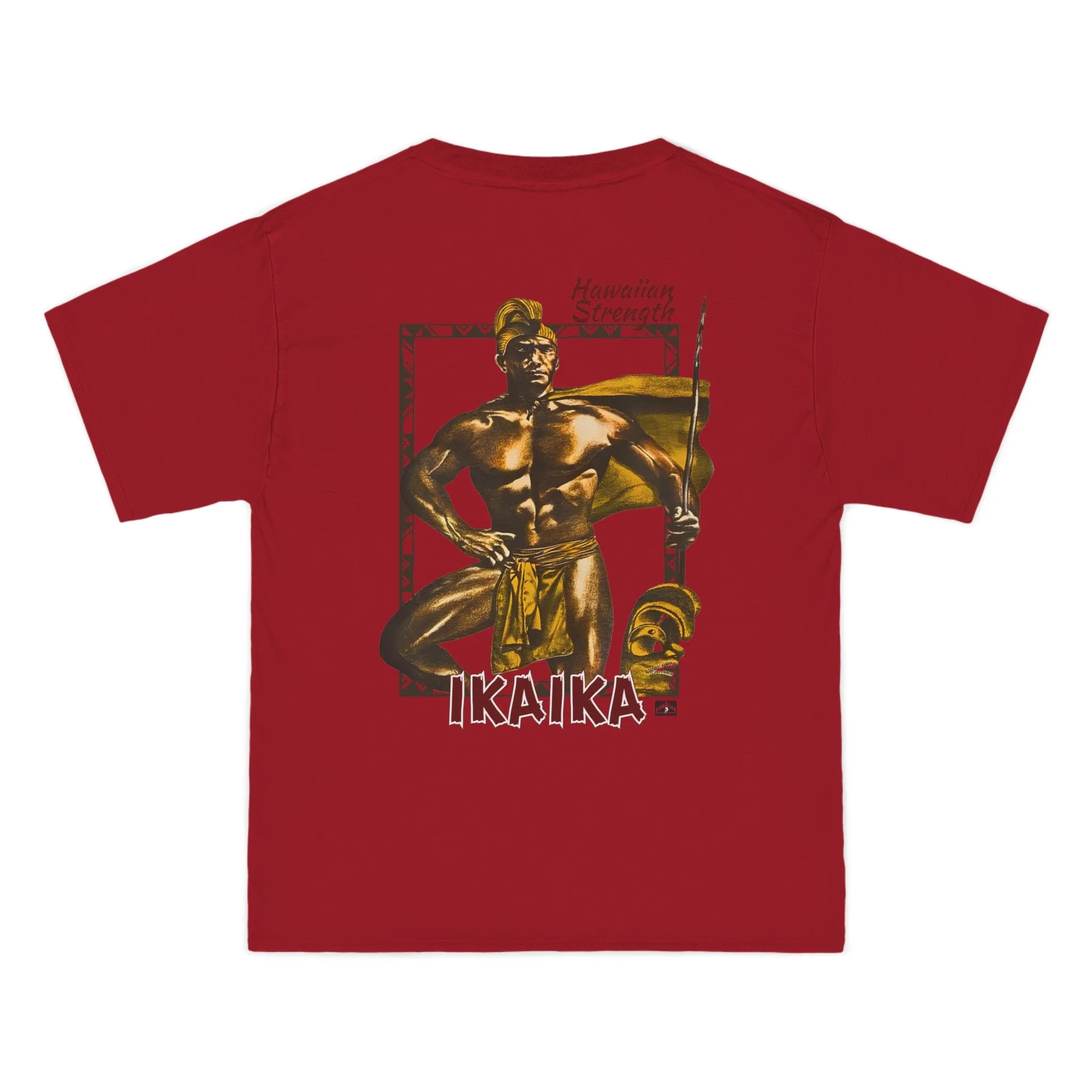 Hawaiian Strength Ikaika Hawaiian Strength Vintage Design 90s New Print Beefy-T®  Short-Sleeve T-Shirt