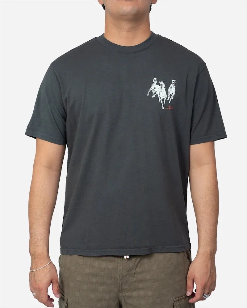 Head West Boxy Tee Vintage Black