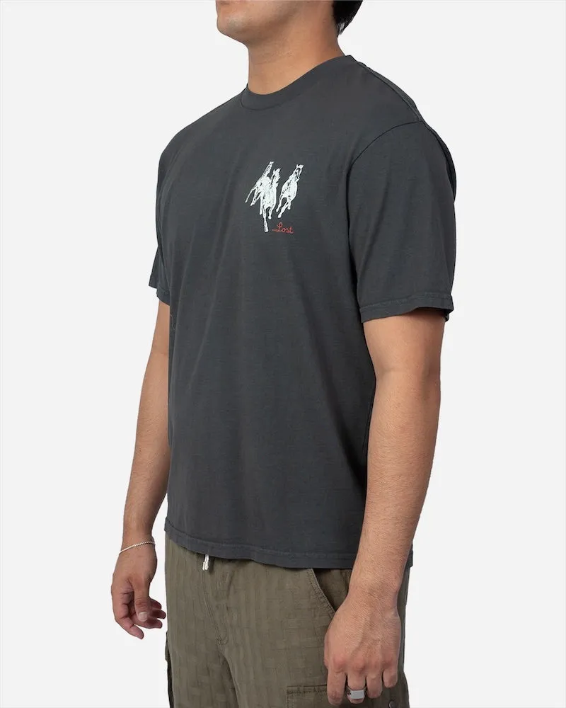 Head West Boxy Tee Vintage Black