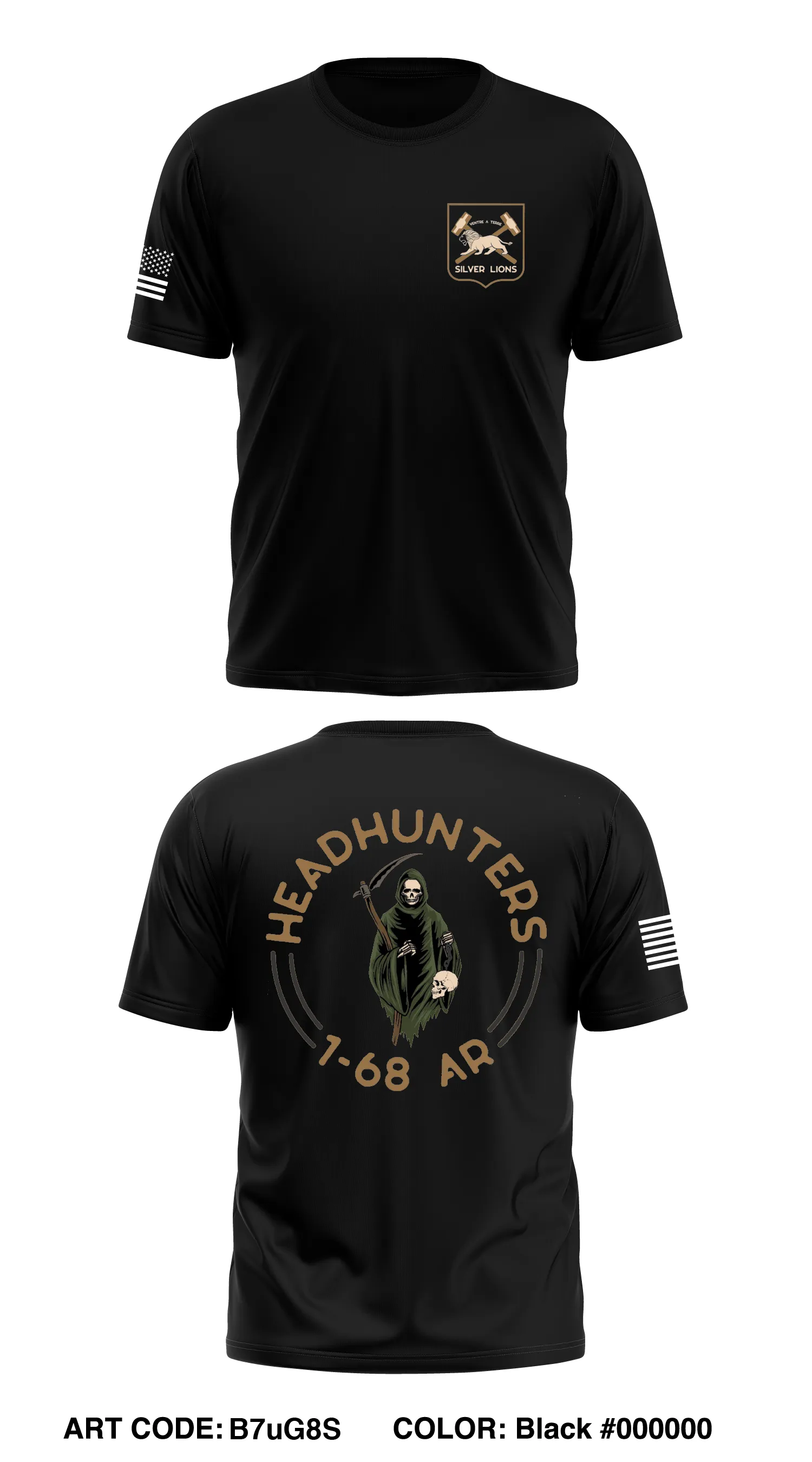 Headhunter 1-68 HHC Core Men's SS Performance Tee - B7uG8S