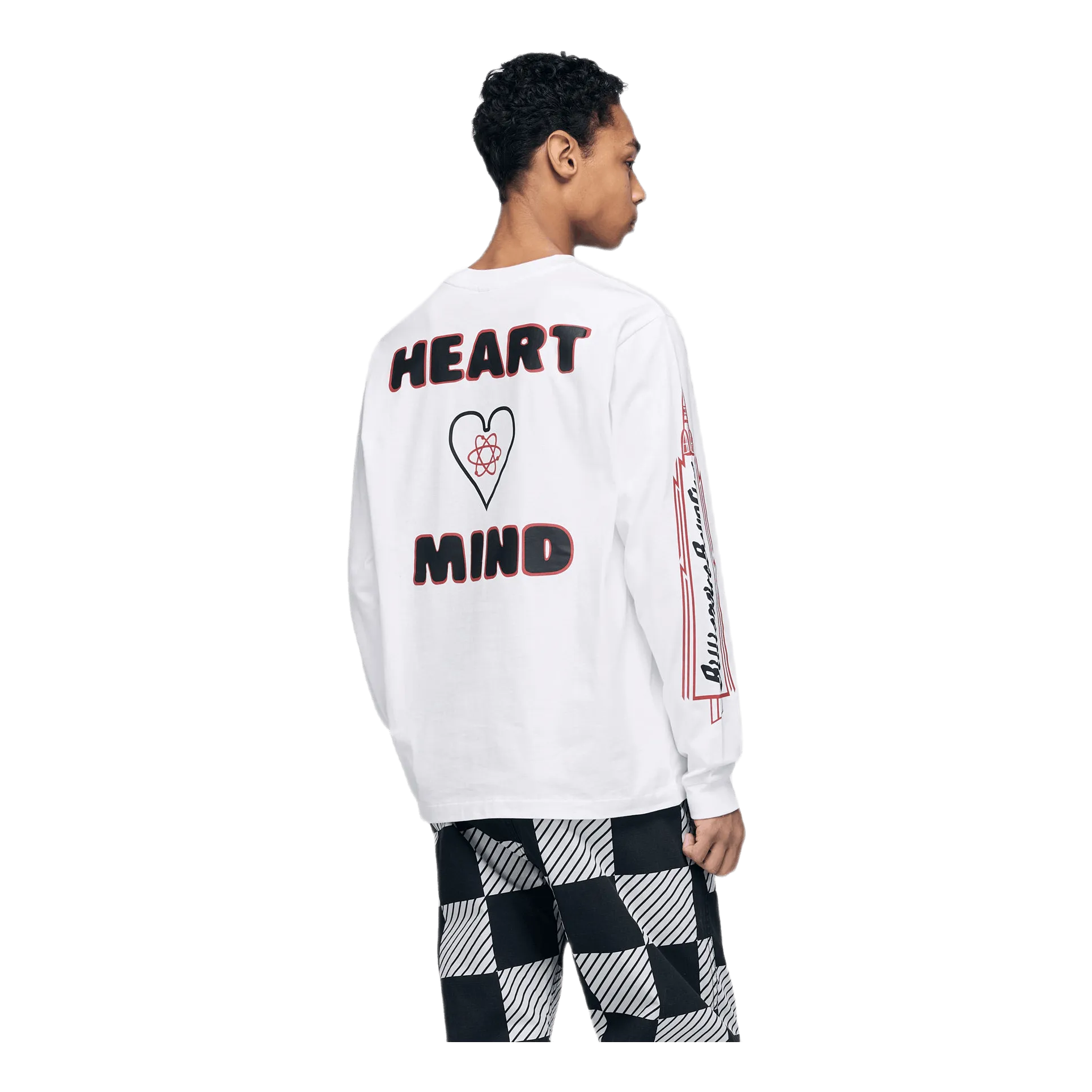 Heart & Mind Long Sleeve Tee White