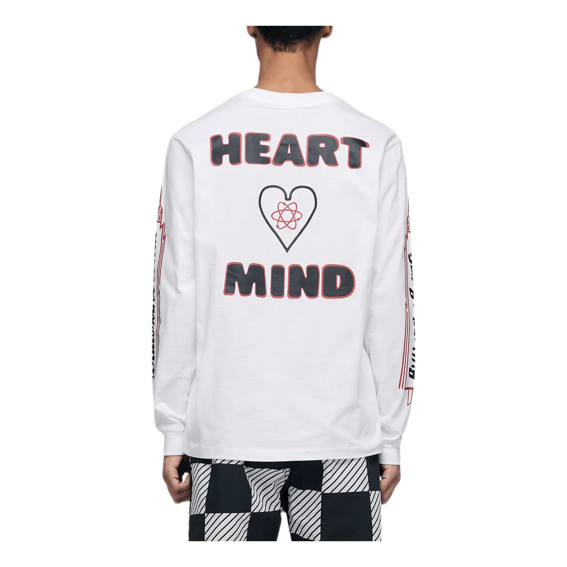 Heart & Mind Long Sleeve Tee White