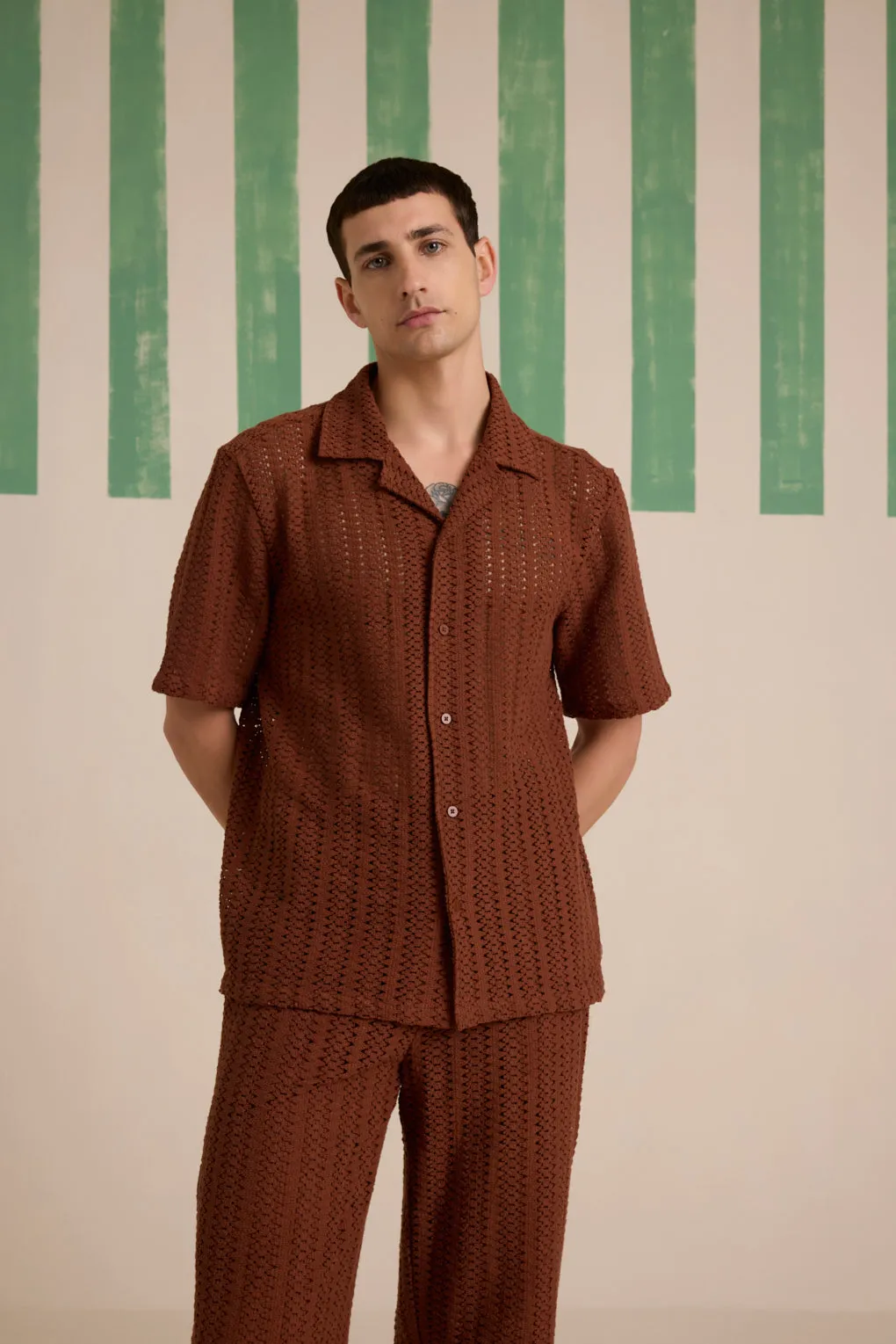Heir'loom Crochet Shirt