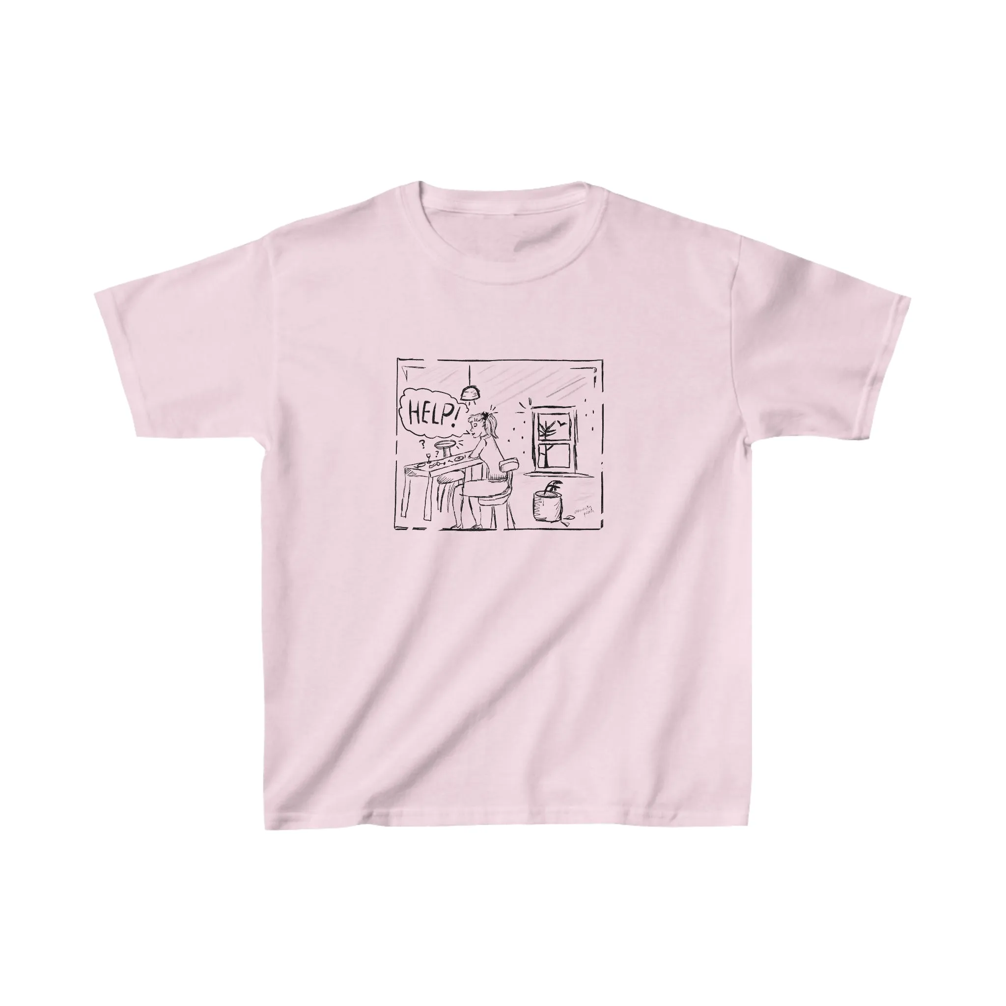 Help! Boxy Tee