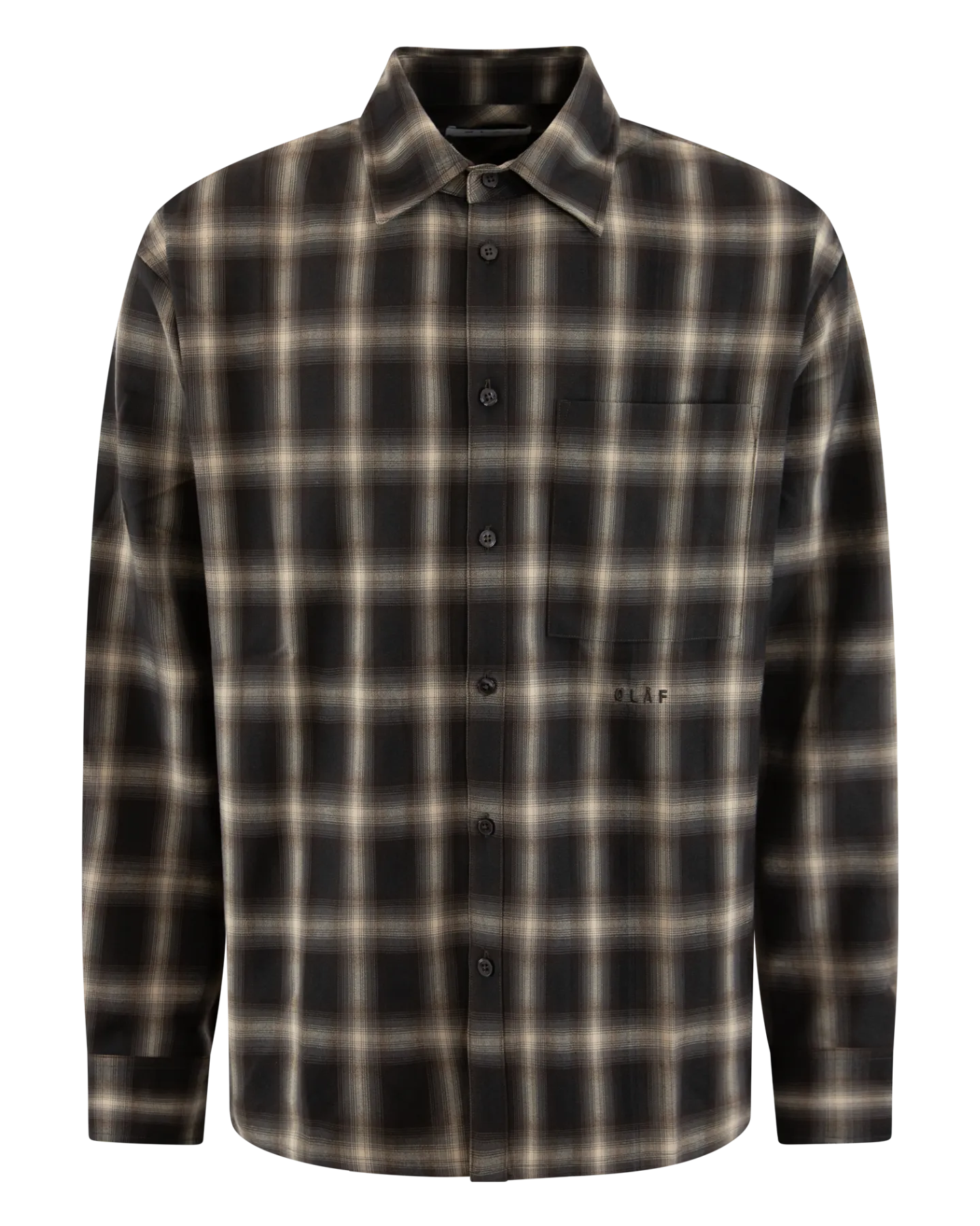 Heren Plaid Boxy Shirt