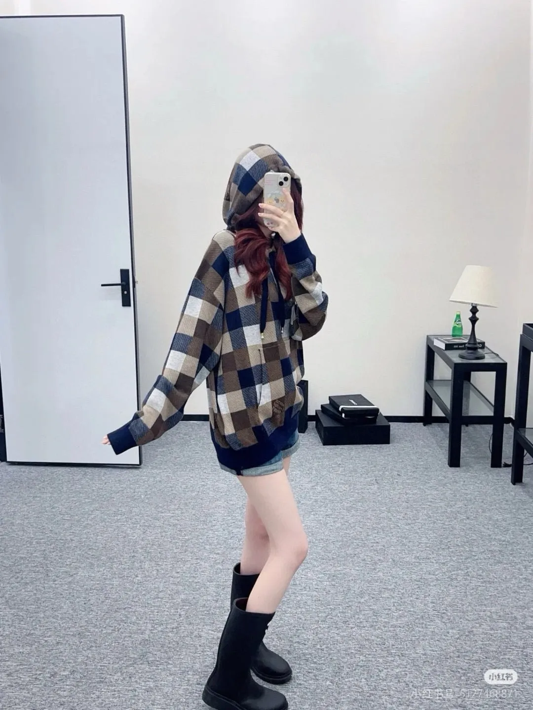 Heritage Check Plaid Hoodie