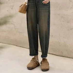 High Waist Retro Jeans for Women