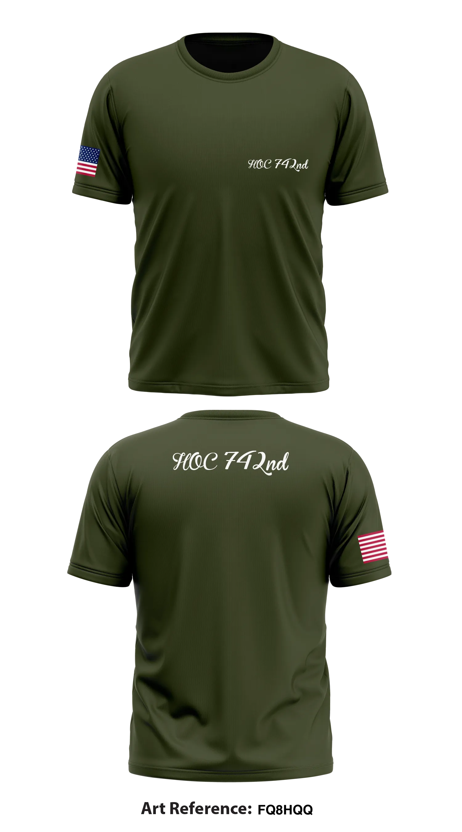 HOC 742nd Store 1 Core Men's SS Performance Tee - fQ8hqQ