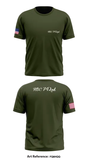 HOC 742nd Store 1 Core Men's SS Performance Tee - fQ8hqQ