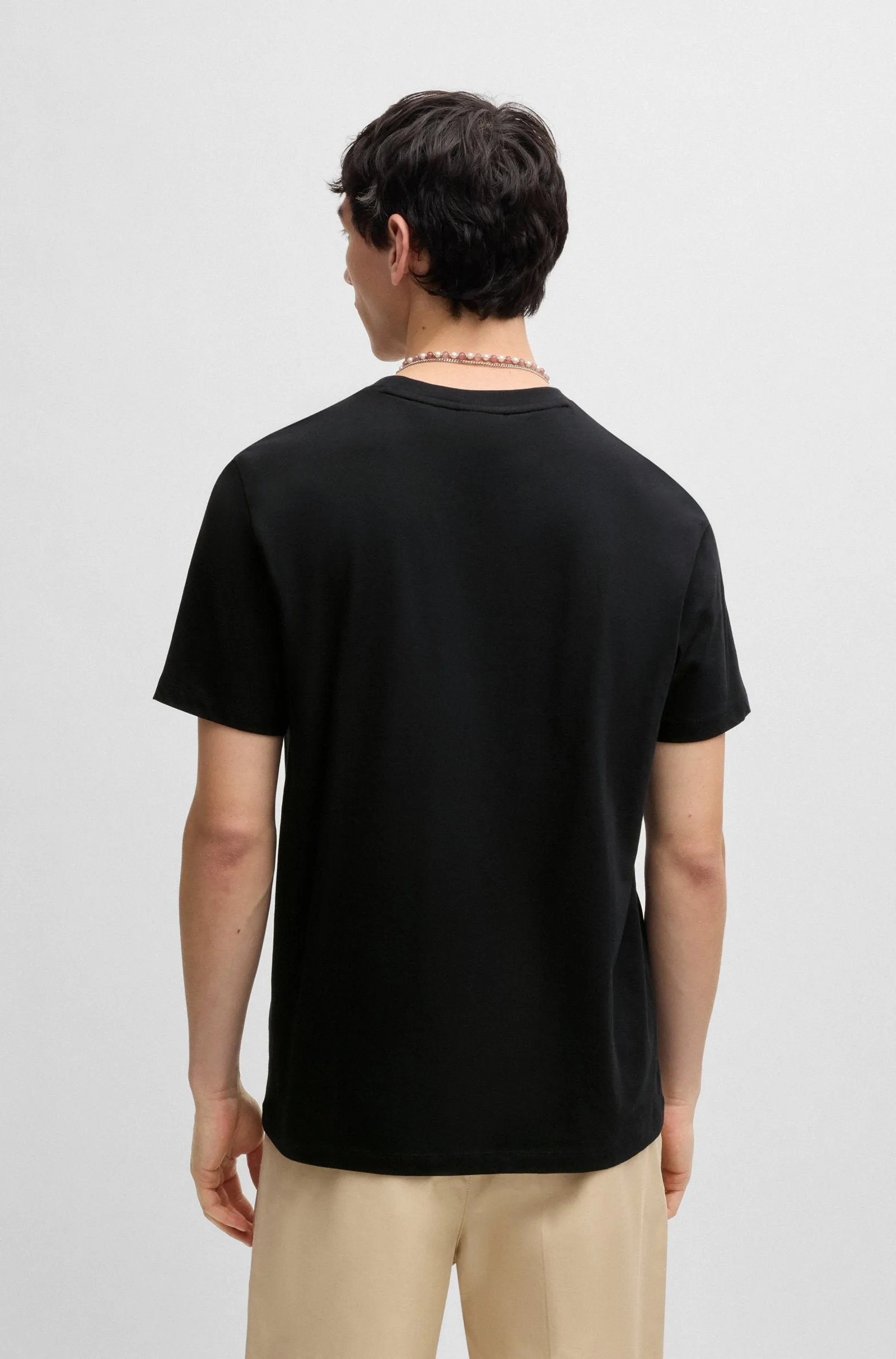 HUGO T-Shirts Regular Fit in Cotton - DURRO 10258299 01-50538257