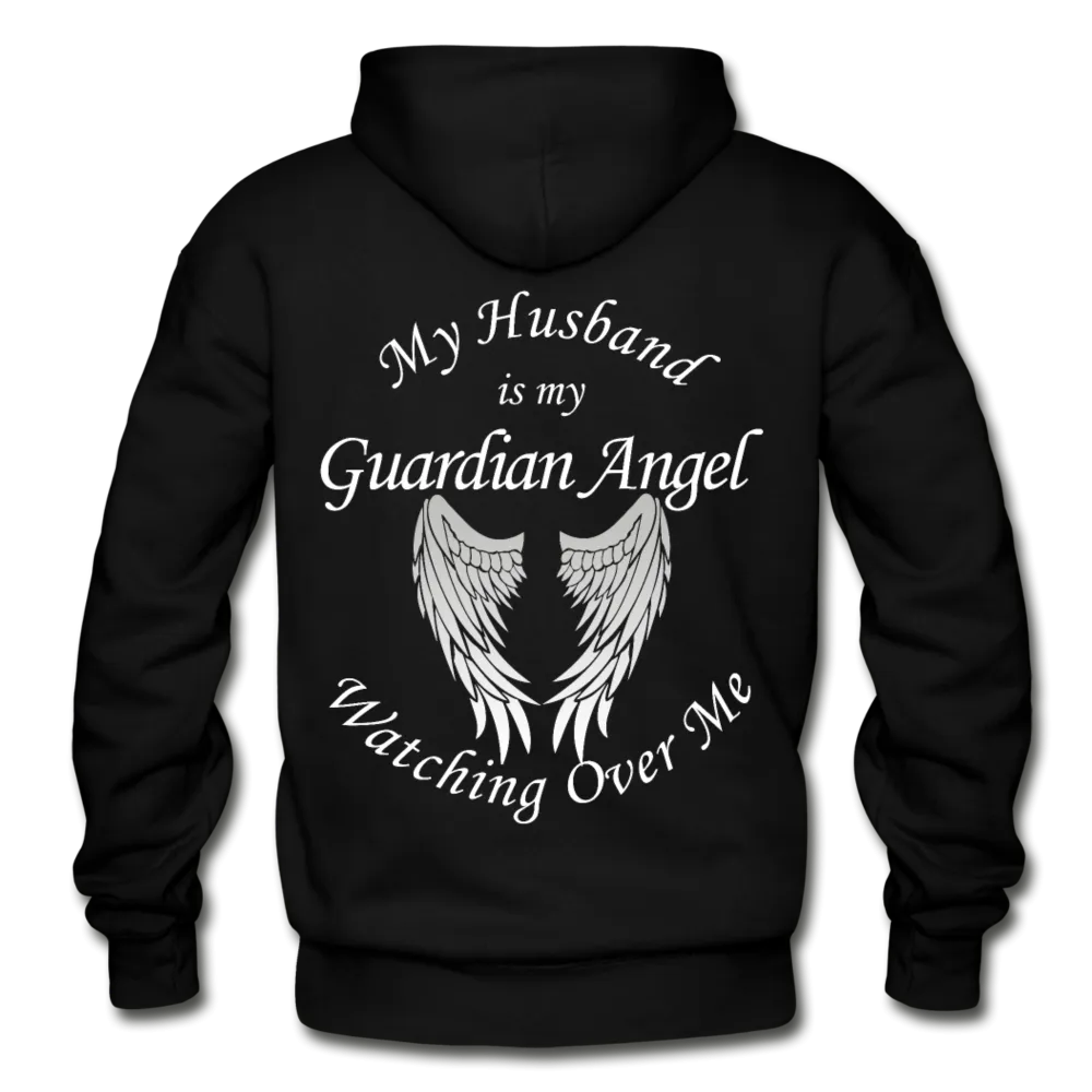 Husband Guardian Angel Gildan Heavy Blend Adult Hoodie (CK1673)