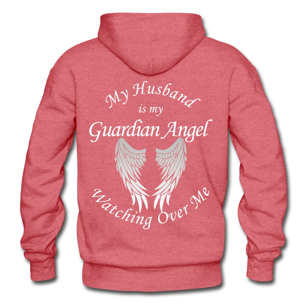 Husband Guardian Angel Gildan Heavy Blend Adult Hoodie (CK1673)