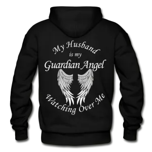 Husband Guardian Angel Gildan Heavy Blend Adult Hoodie (CK1673)