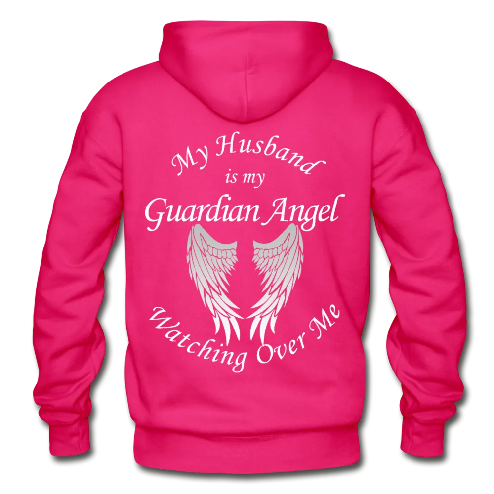 Husband Guardian Angel Gildan Heavy Blend Adult Hoodie (CK1673)