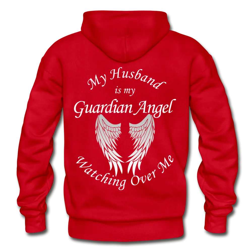Husband Guardian Angel Gildan Heavy Blend Adult Hoodie (CK1673)