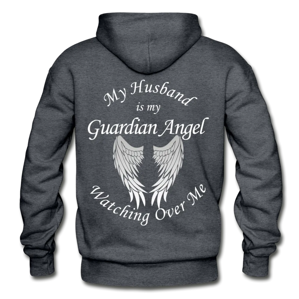 Husband Guardian Angel Gildan Heavy Blend Adult Hoodie (CK1673)