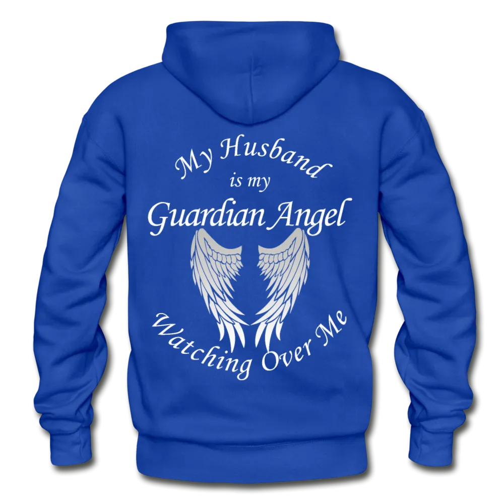Husband Guardian Angel Gildan Heavy Blend Adult Hoodie (CK1673)