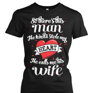 Husband Stole My Heart Premium Shirt