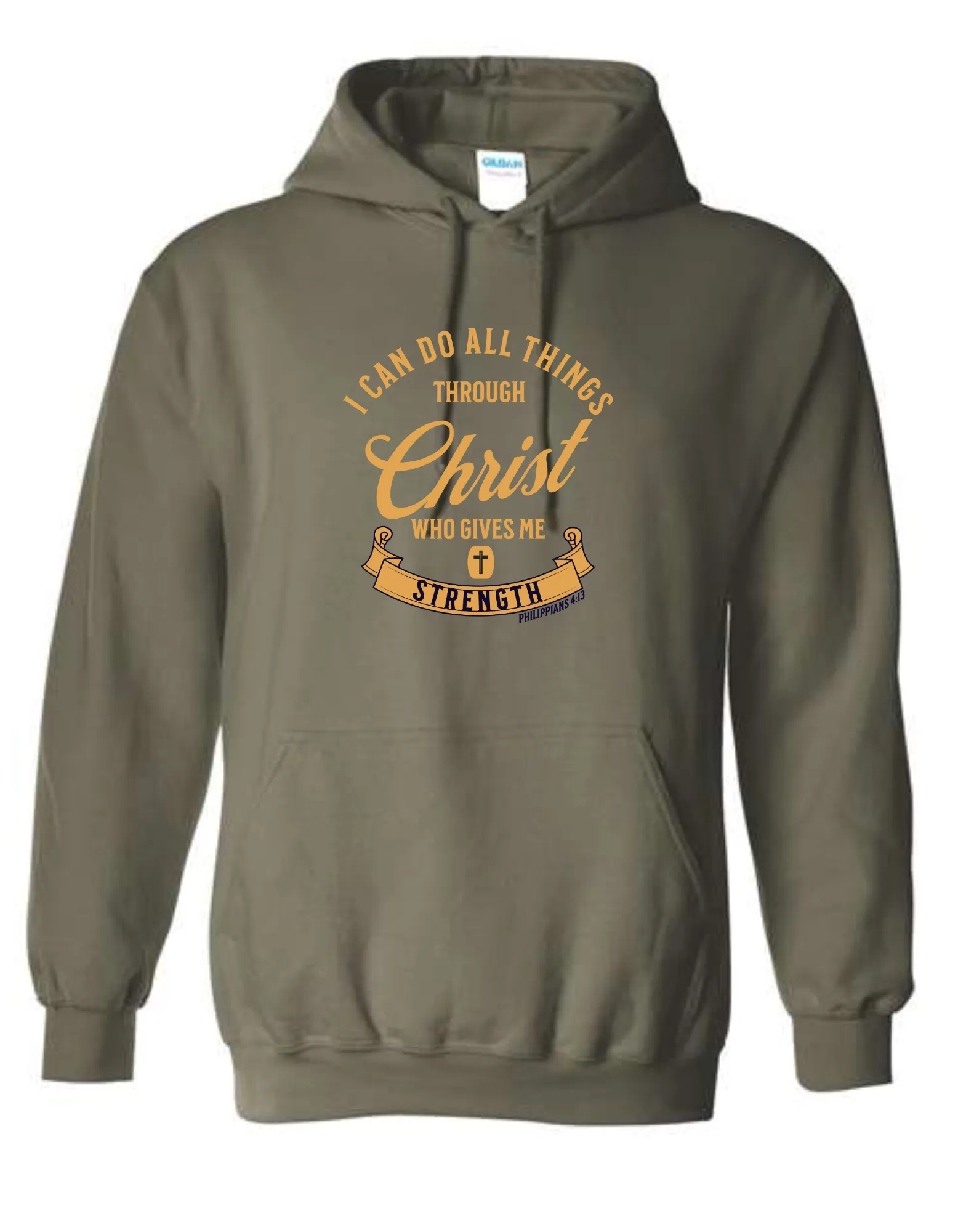 I can do all things through Christ - Hoodie Sweatshirt