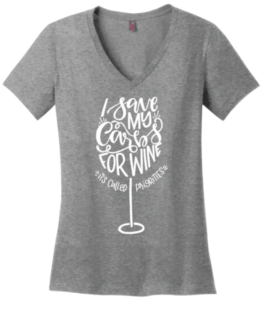 I Save My Carbs for Wine -- It's Called Priorities