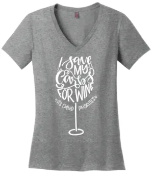 I Save My Carbs for Wine -- It's Called Priorities