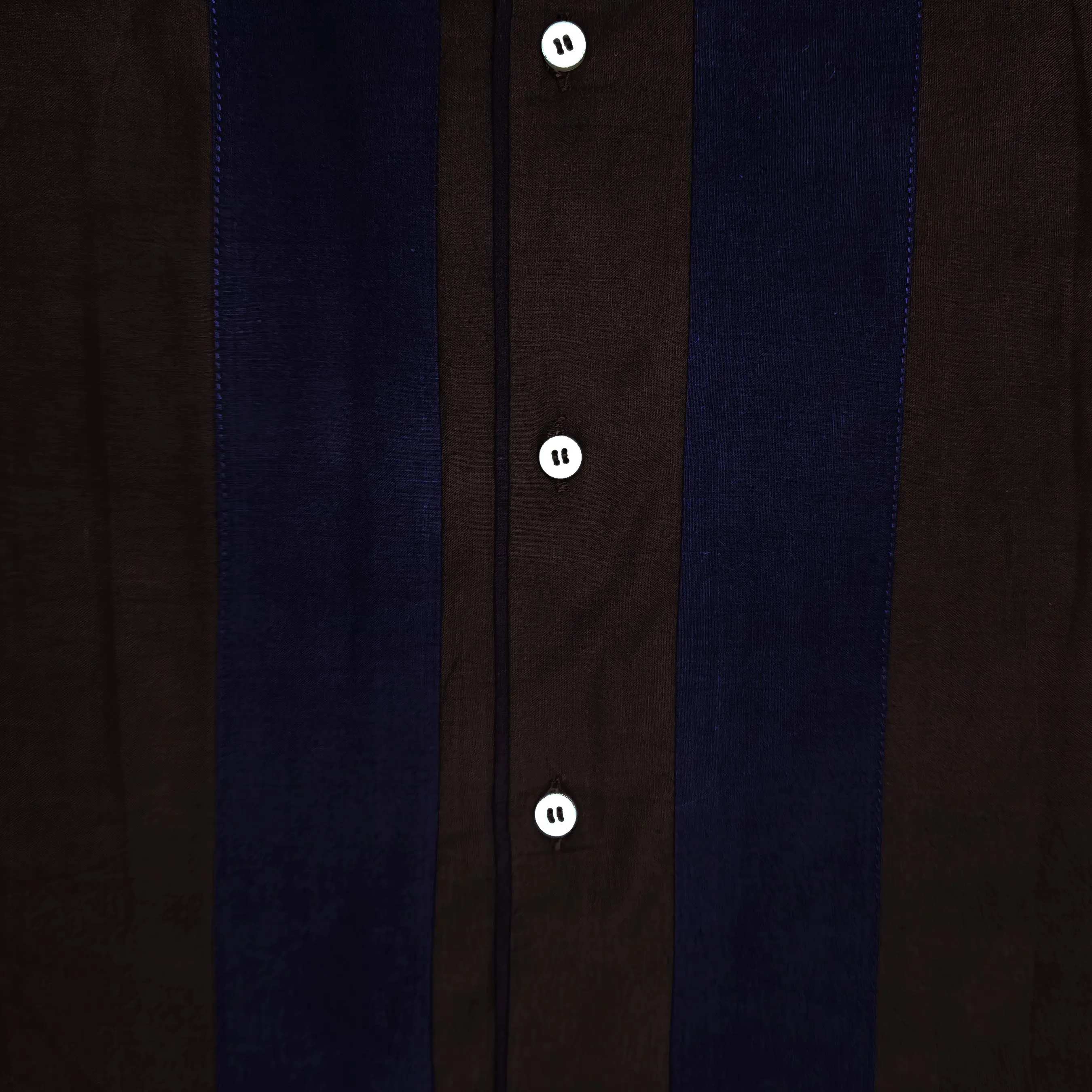 IJEBU SHORT SLEEVE PATCHWORK CAMP SHIRT