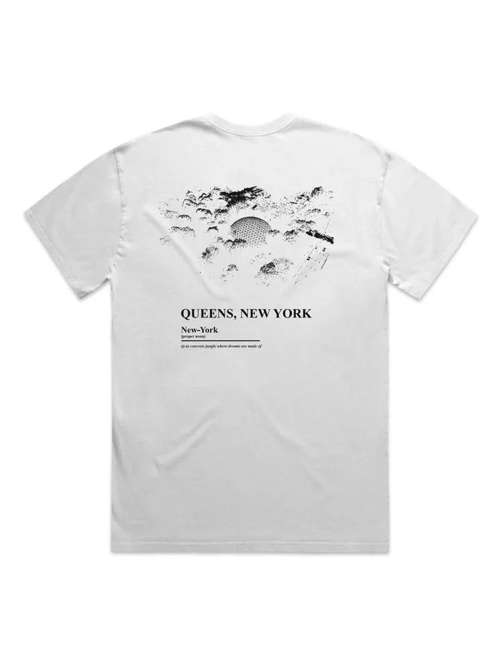 .IMAGE CONCRETE JUNGLE TEE (VINTAGE WHITE)