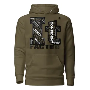 It Factor - Printed Premium Unisex Hoodie