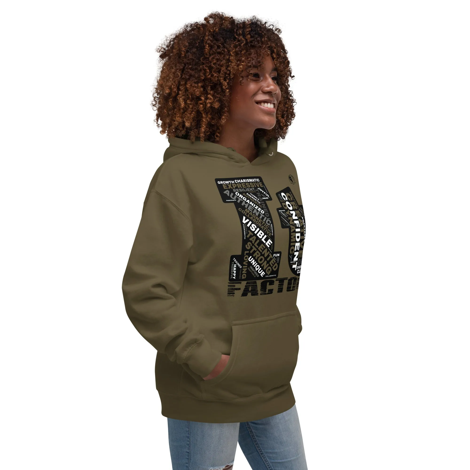 It Factor - Printed Premium Unisex Hoodie