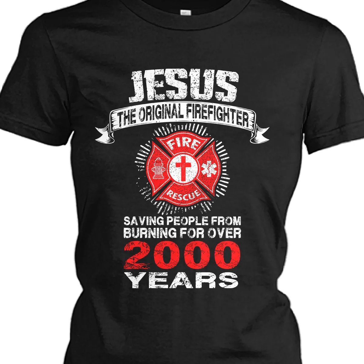 Jesus The Original Firefighter Shirt