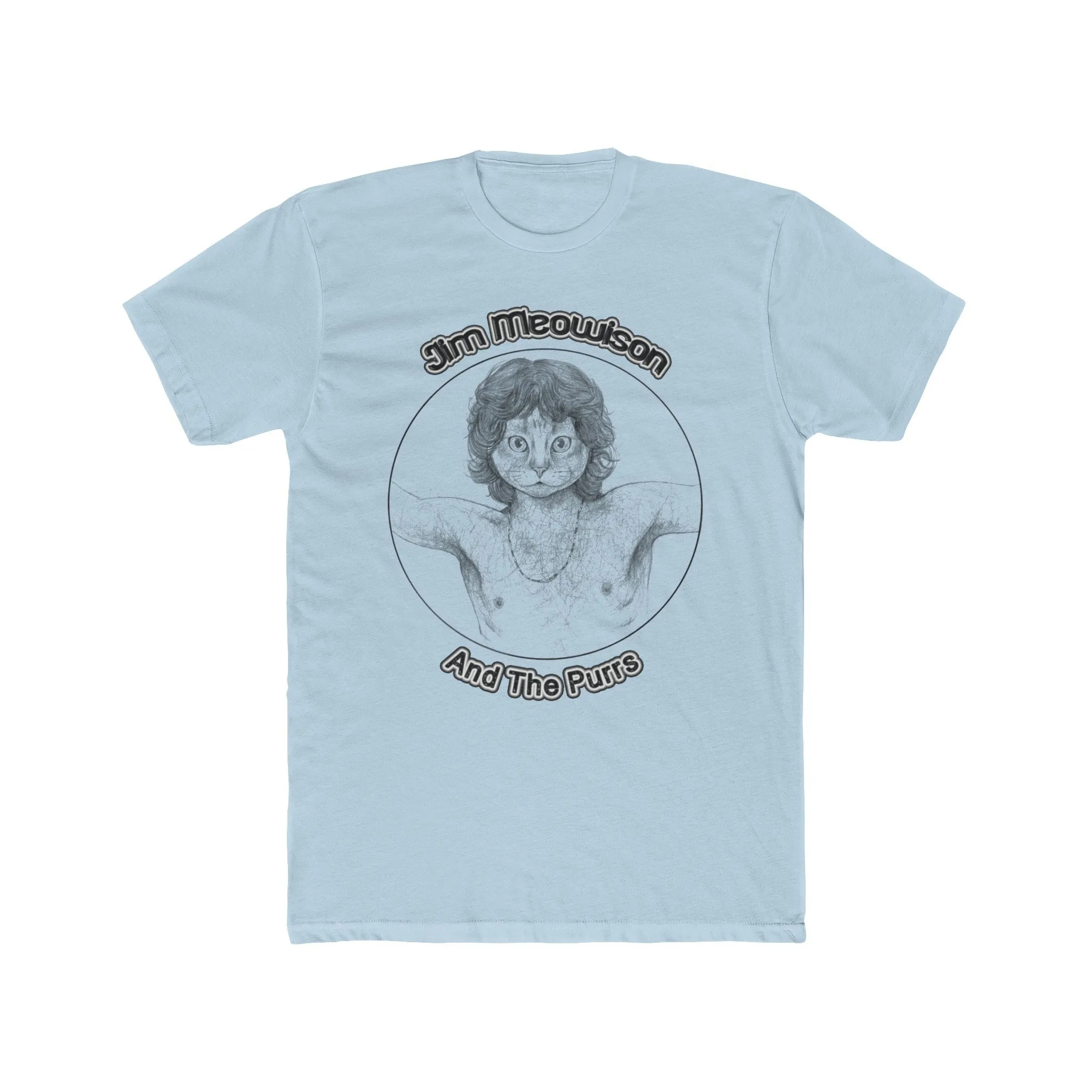 Jim Meowison Tee on Next Level