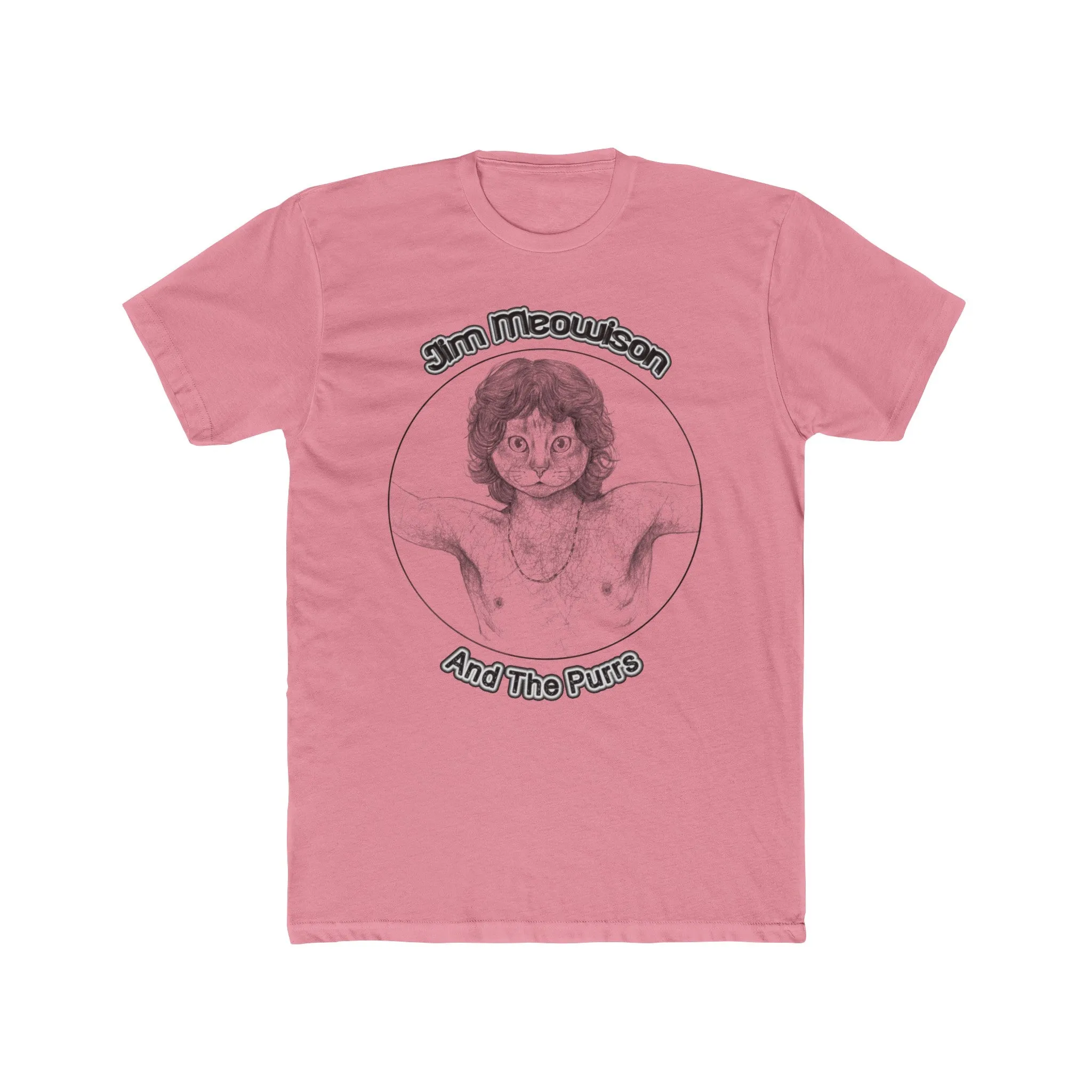 Jim Meowison Tee on Next Level