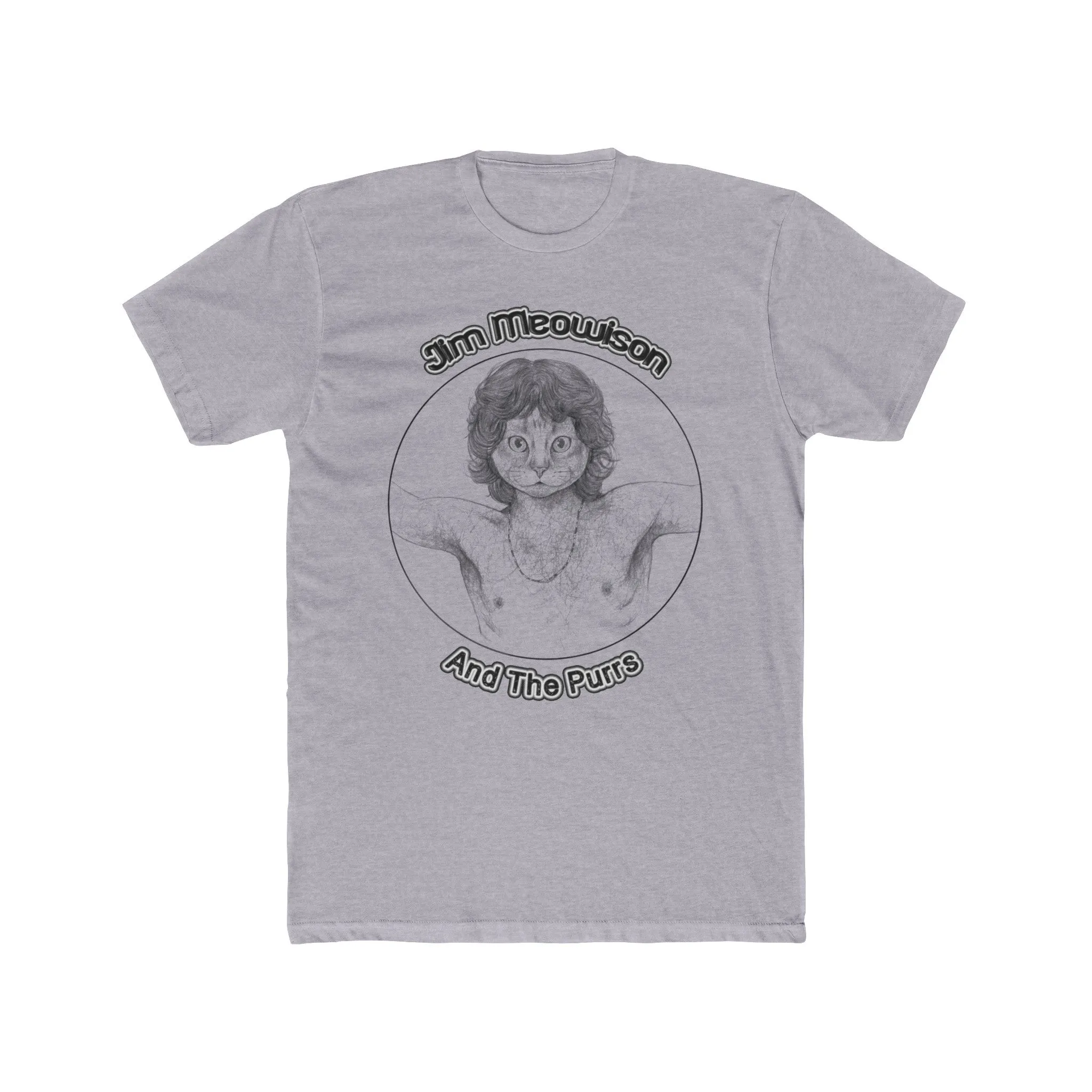 Jim Meowison Tee on Next Level