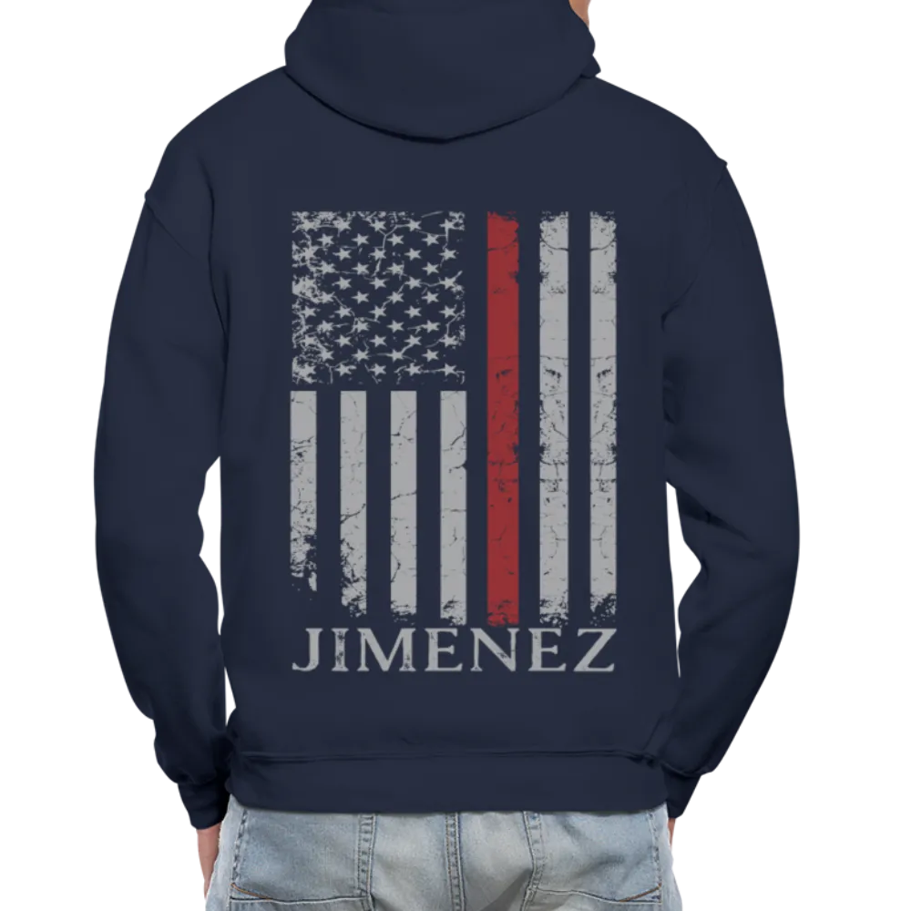 Jimenez Firefighter Gildan Heavy Blend Adult Hoodie