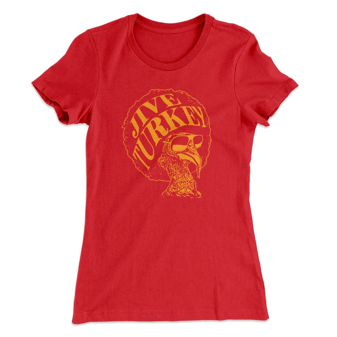 Jive Turkey Funny Thanksgiving Women's T-Shirt
