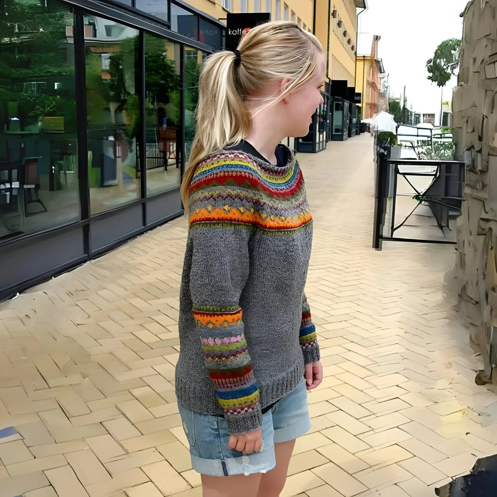 Johannah – Pull rétro au style intemporel