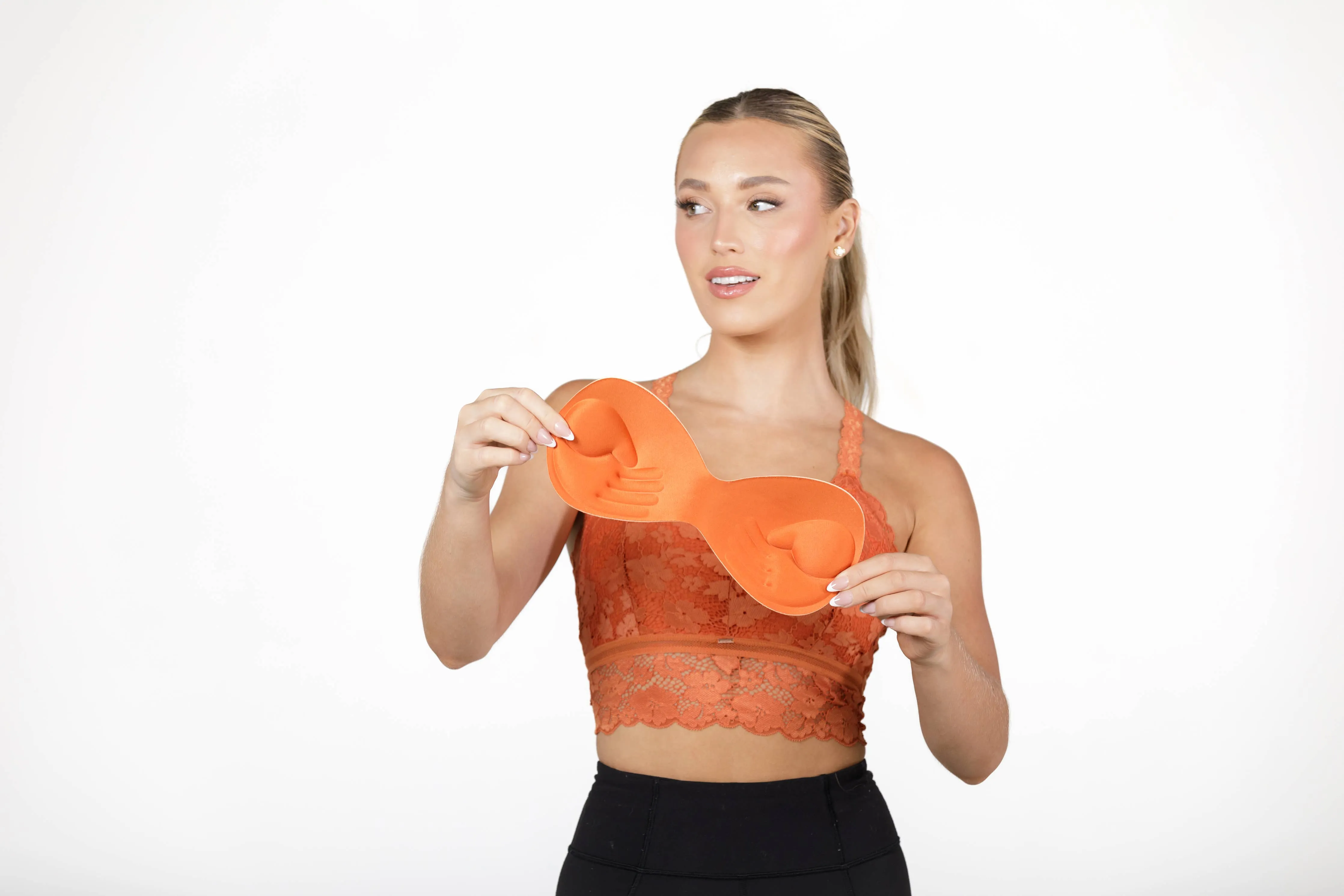 Juliette Spiced Pumpkin Lace Bralette by JadyK