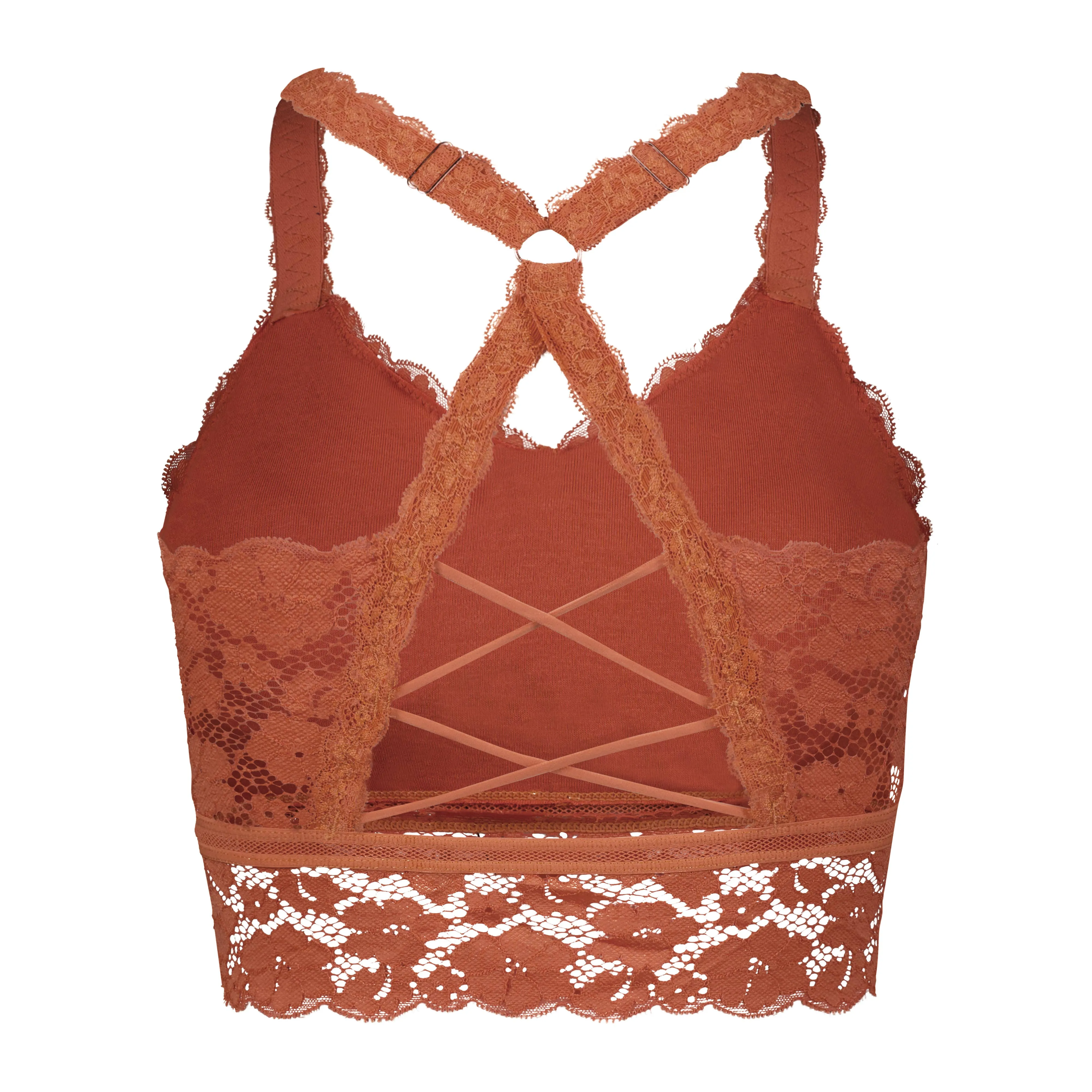 Juliette Spiced Pumpkin Lace Bralette by JadyK
