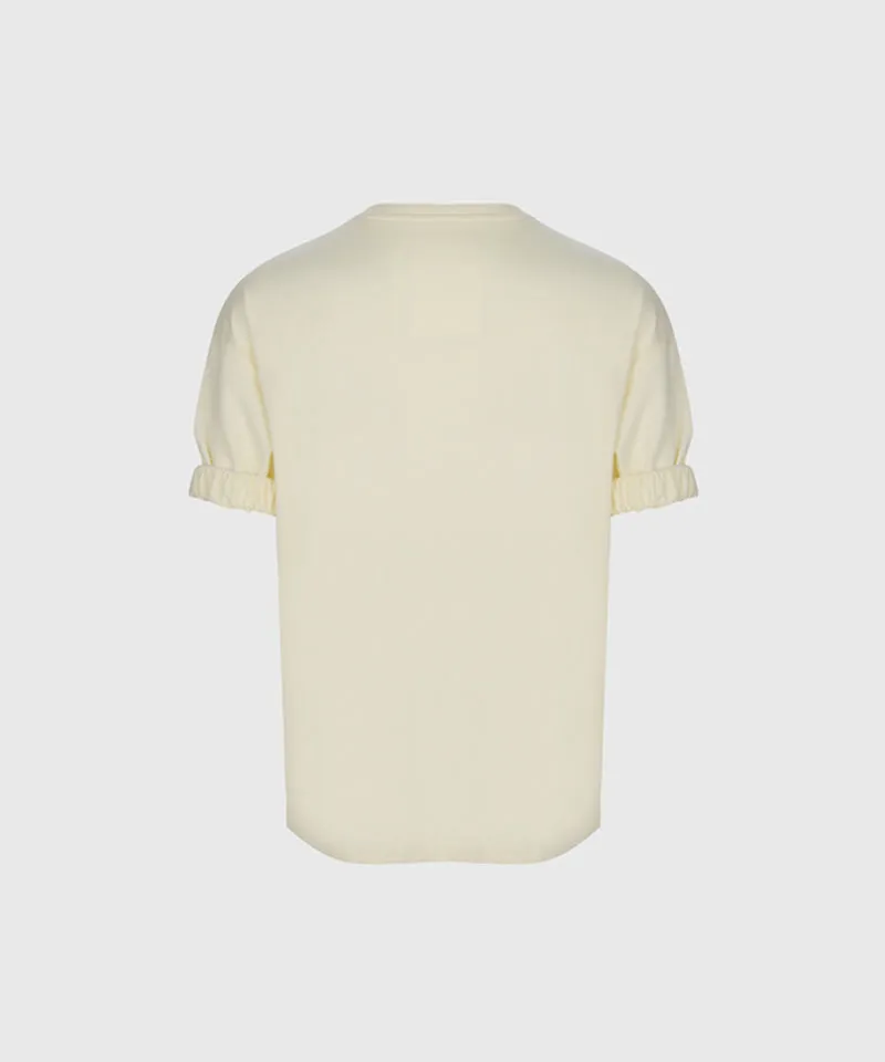 KANDINI Print T-Shirt - Cream