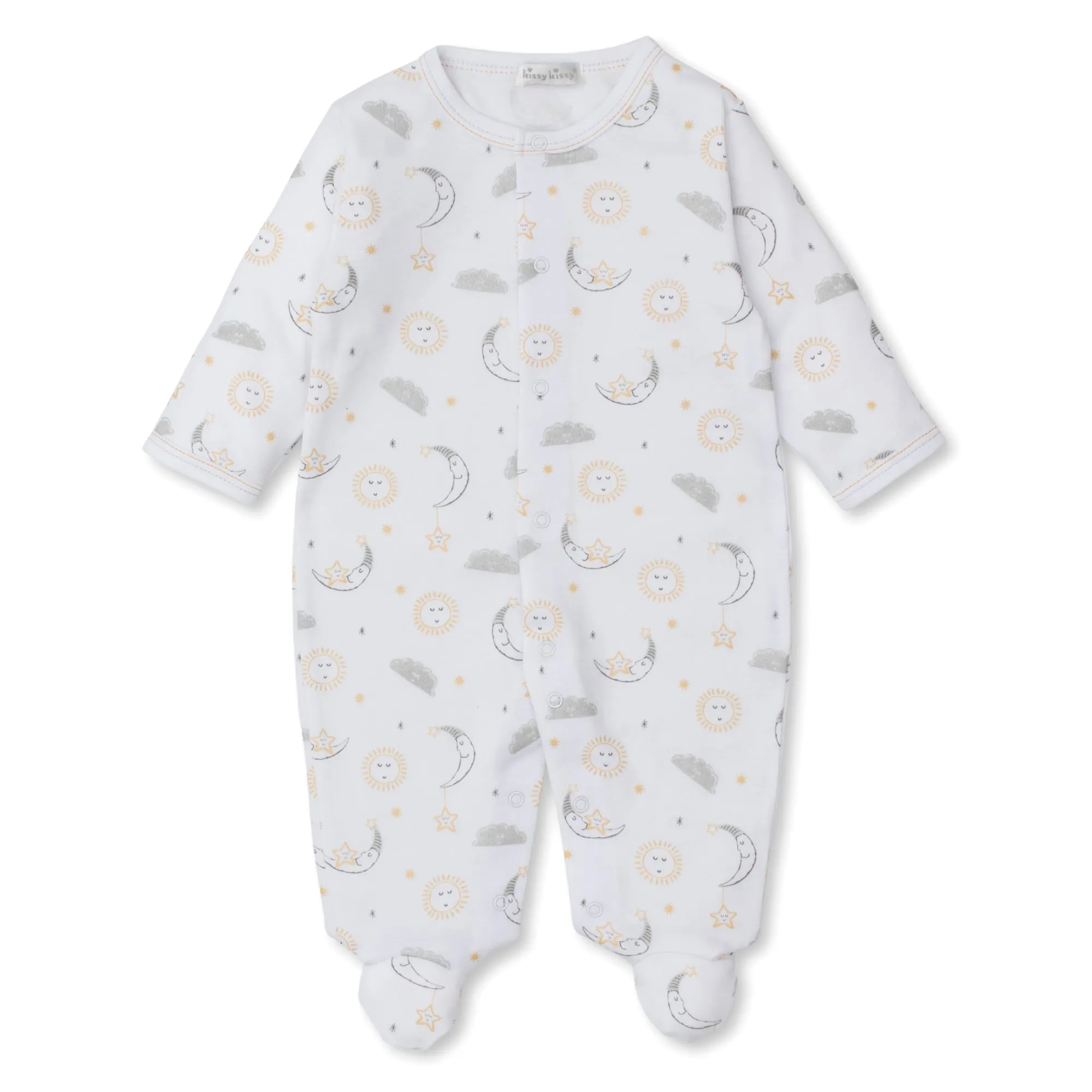 Kissy Kissy Kids New Born White Sleepsuit Set