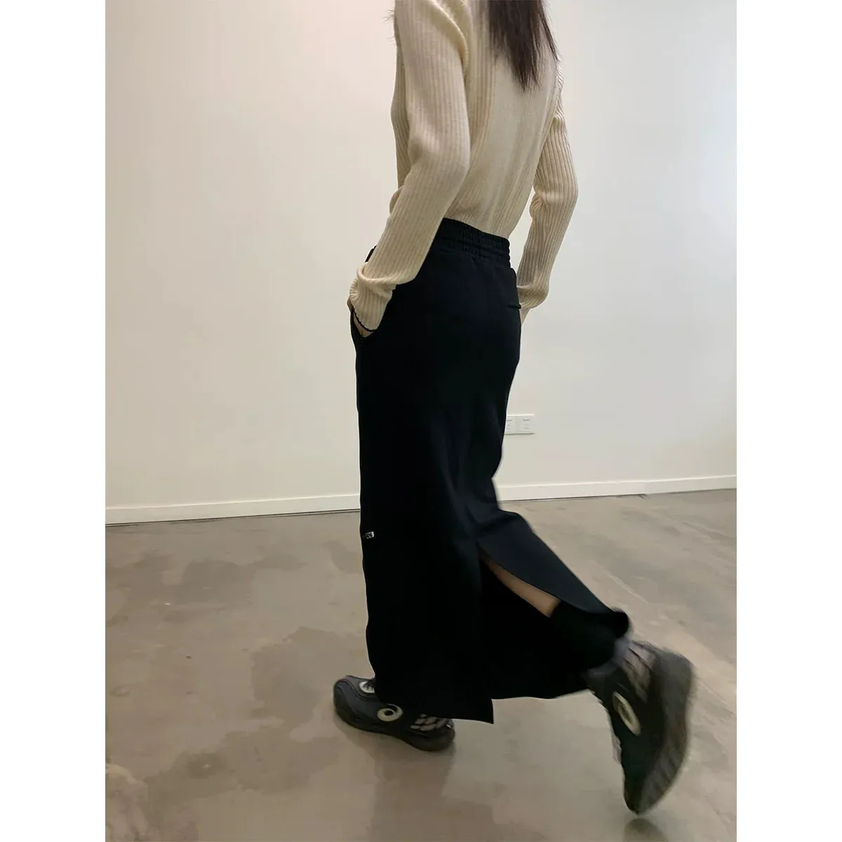 Knit Maxi Skirt