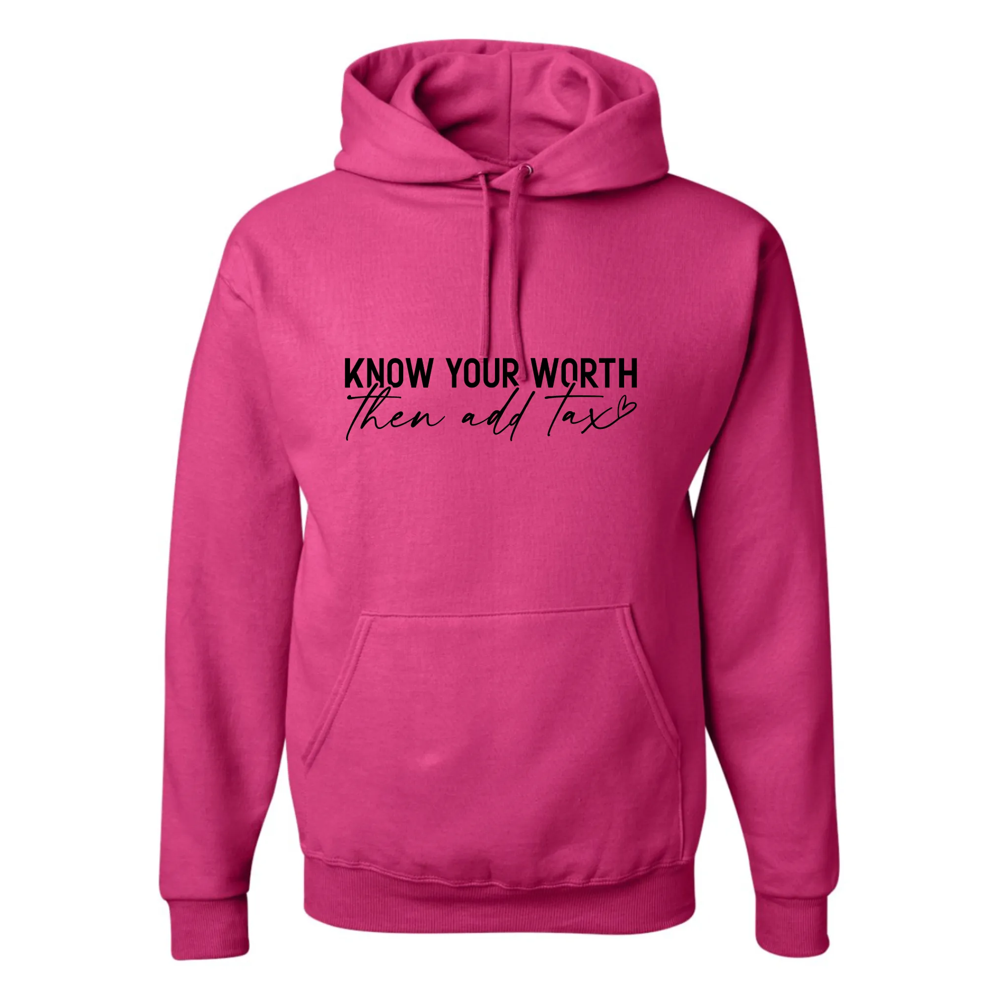 Know Your Worth Then Add Tax Top
