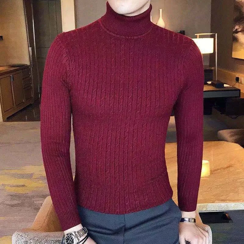 Korean Fashion Autumn Men Casual Vintage