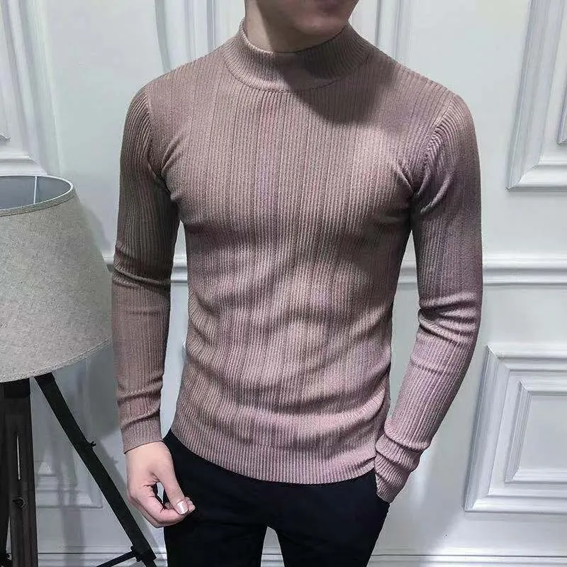 Korean Fashion Autumn Men Casual Vintage