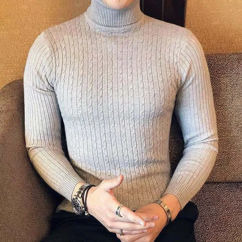 Korean Fashion Autumn Men Casual Vintage